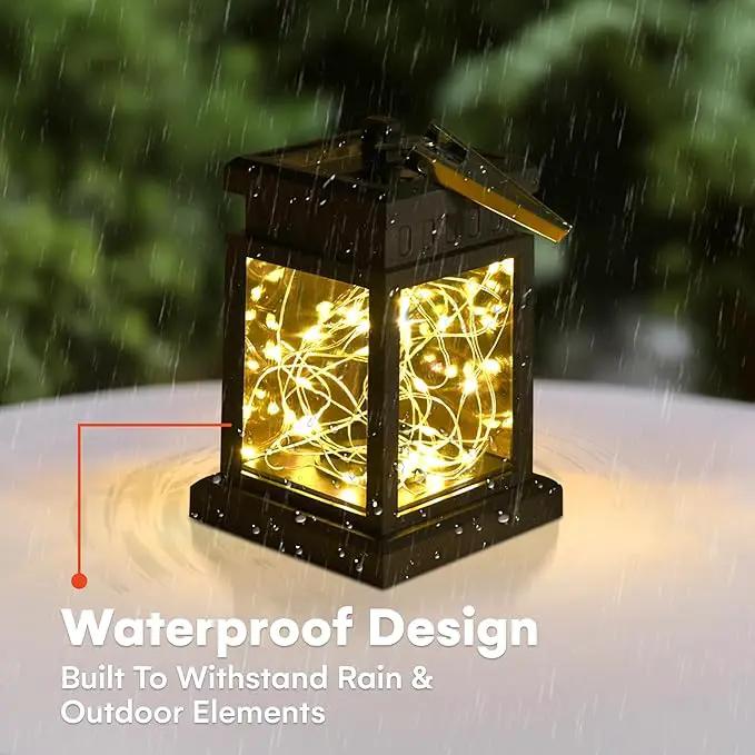 Steady Doggie Solar Porch Hanging Lamp - Outdoor Sconce Wall Lights for Porch and Patio - Decorative Exterior Led lighting - Reliable and Sustainable Lighting Solution - Energy Saving by GreenHaven Gardens