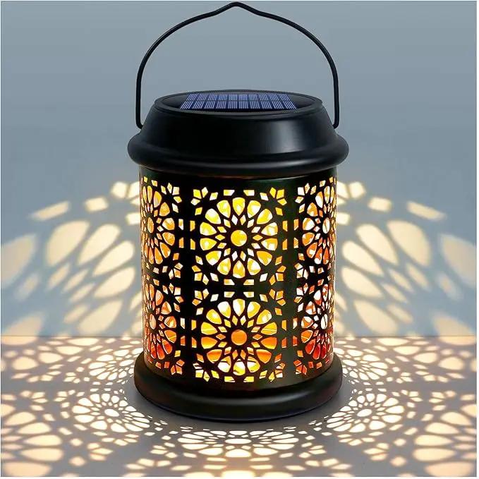 DenicMic Solar Lantern 1 Pack + Wall Lights 2 Pack by GreenHaven Gardens