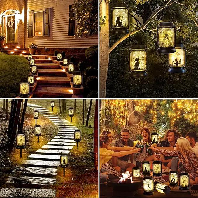 kyoryuger Butterfly Solar Lanterns, Gifts for Women Mom Grandma, Christmas Mom Gifts, Unique Birthday Gifts for Butterfly Lovers, Solar Garden Decoration Outside for Yard, Patio,Backyard,Porch by GreenHaven Gardens