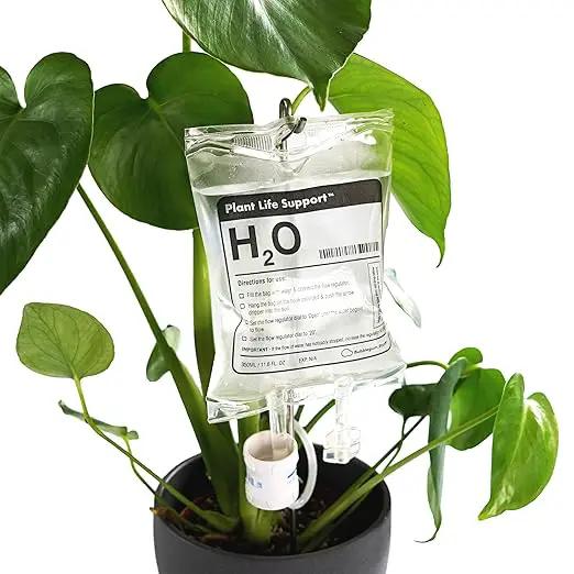 Life Support - Automatic Watering System for House Plants - Fun Garden Gifts - Home Accessories - Indoor Plant Waterer by GreenHaven Gardens