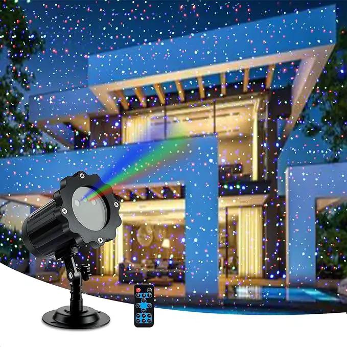 Christmas Laser Projector Light, Wide Coverage RGB Holiday Laser Light Projector Outdoor, Waterproof Laser Star Projector with Remote and Timer for Xmas, Party, Garden, House Decoration by GreenHaven Gardens
