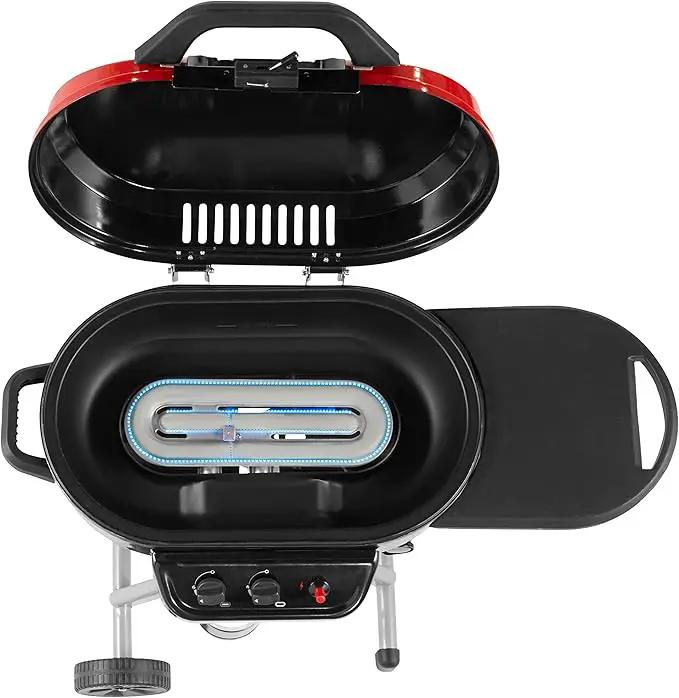 Coleman RoadTrip 225 Portable Propane Grill, 2-Burner Gas Grill with Matchless Ignition & Adjustable Temperature Control, 11,000 BTUs of Power for Grilling, Tailgating, Camping, BBQ, & More by GreenHaven Gardens