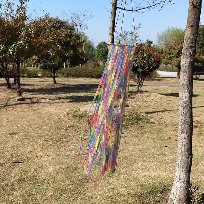 Ribbon Windsock Streamer, Outdoor Decorations for Your Patio, Garden, Yard, Dock and Camper, 49-Inch, WS49-XS by GreenHaven Gardens