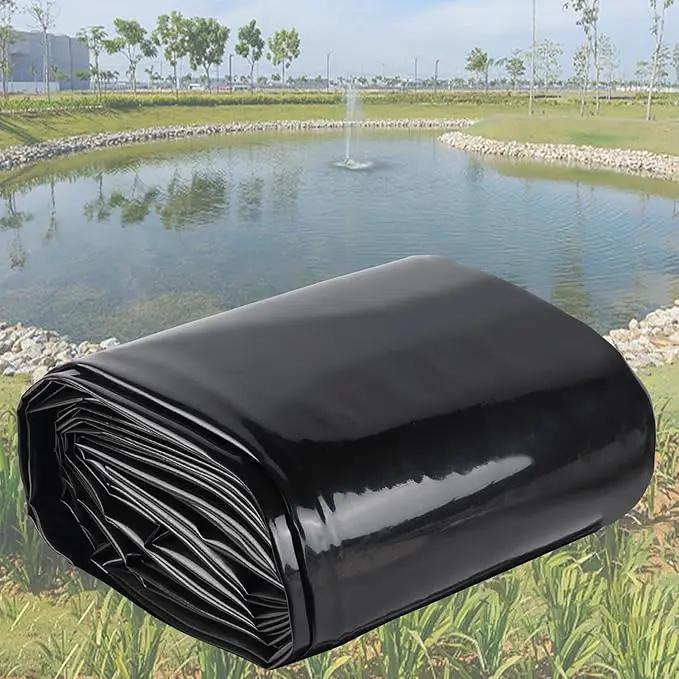 16 x 16 FT Pond Liner, 20 Mil Fish Pond HDPE Liner, Pond Liners for Outdoor Ponds, Koi Ponds, Garden Fountain, Waterfall by GreenHaven Gardens