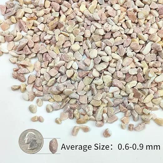 10lbs Peach Pebbles for Plants, 3/8inch Small Rocks for Succulent Cactus Plants, Natural Polished Pebbles, River Rocks for Plants, Vases, Garden by GreenHaven Gardens