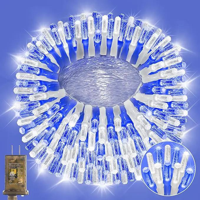 Heceltt 360 LED 118 FT String Lights Outdoor, 8 Modes Christmas Lights, IP44 Waterproof Christmas Tree Lights with Timer and Memory for Xmas Yard Party Home Garden Decorations (Blue and White) by GreenHaven Gardens