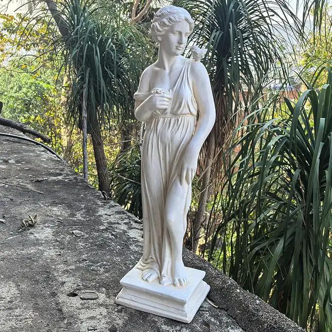 Outdoor Statue, Nymph Sculpture Goddess of Greek Mythology Roman Style for Garden Patio Yard Lawn Porch Decor (Nymph) by GreenHaven Gardens
