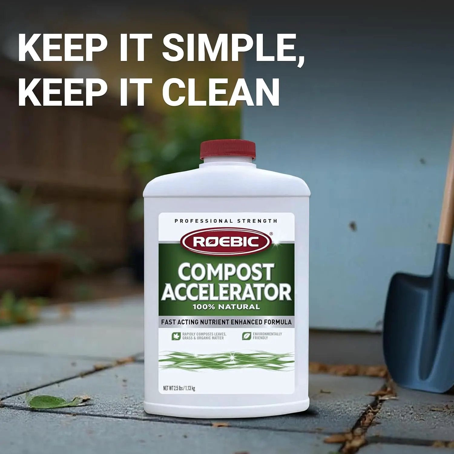 Roebic CA-1 Bacterial Compost Accelerator: 2.5 pounds, for faster composting by GreenHaven Gardens