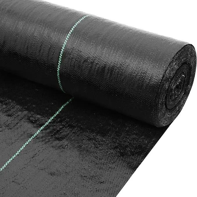 Driveway Fabric - 5x500 ft Heavy Duty 4OZ French Drain Fabric for Erosion Control & Landscape Weed Barrier by GreenHaven Gardens