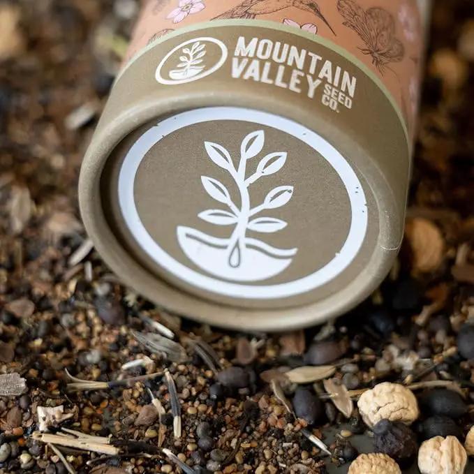 Wildflower Seeds Shaker - Hummingbird and Butterfly Mix - 100,000+ Wild Flower Seeds - in Beautiful Easy to Sow Seed Shaker - Attract Pollinators with These 23 Pure Non-GMO Varieties by GreenHaven Gardens