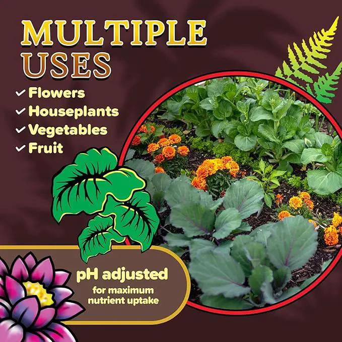 FoxFarm Happy Frog Potting Soil, 2cu ft - for Indoor/Outdoor Container Plants, Improves Root Efficiency, pH Adjusted for Optimal Nutrient Uptake - Contains Mycorrhizae and Humic Acids by GreenHaven Gardens