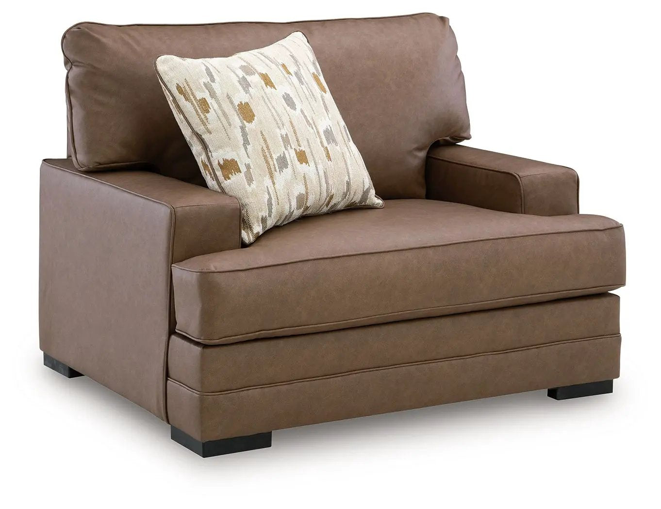 VillaCourt - Chair And A Half - Caramel by Unique Piece Furniture