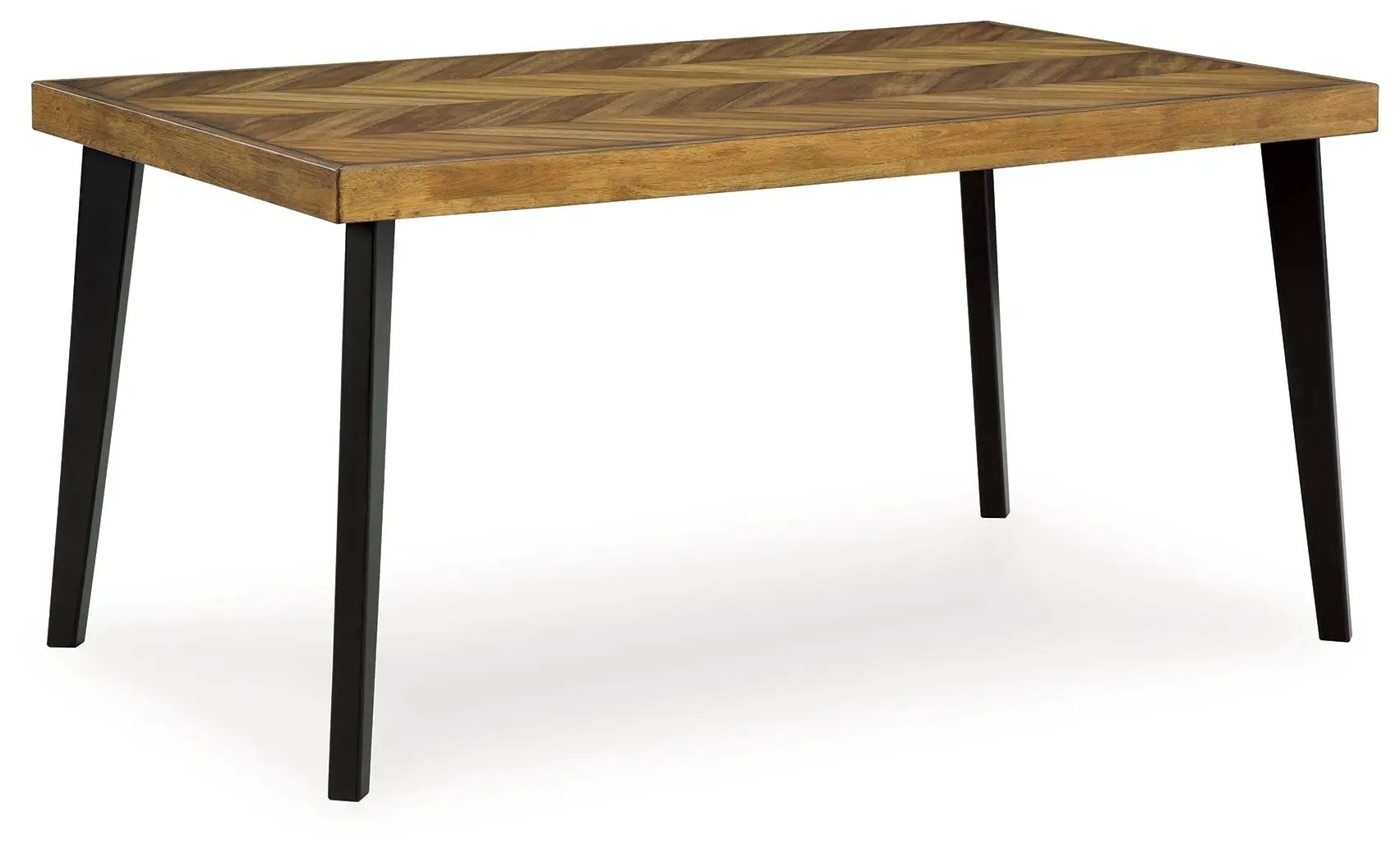 Blondon - Rectangular Drm Table Set (Set of 7) - Brown / Black by Unique Piece Furniture