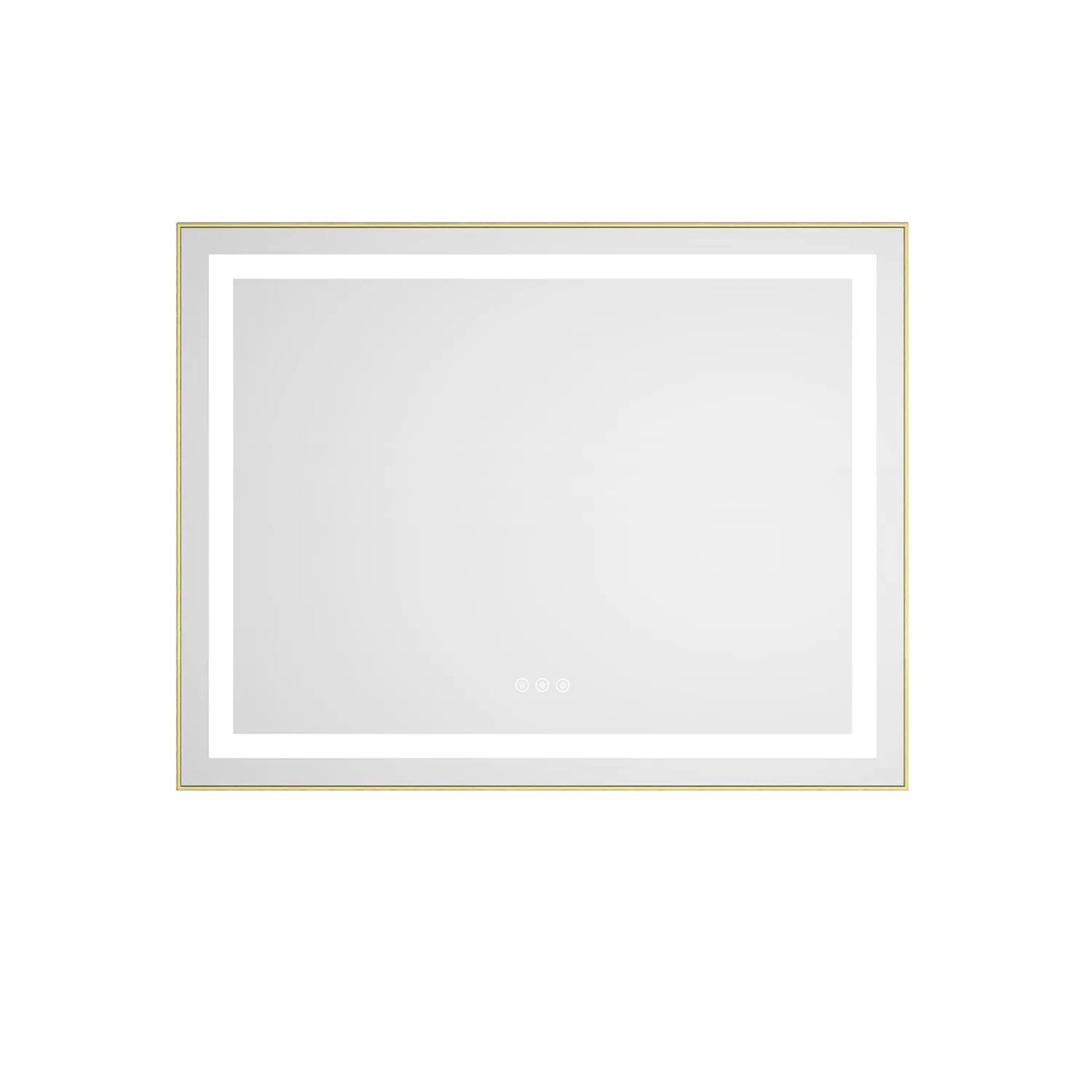 36" x 28" LED Bathroom Mirror with Front and Backlight by HouseOfZazla