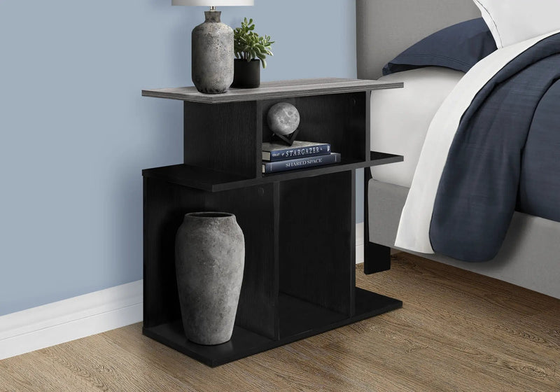 Accent Table, Side Contemporary & Modern - Black by HouseOfZazla