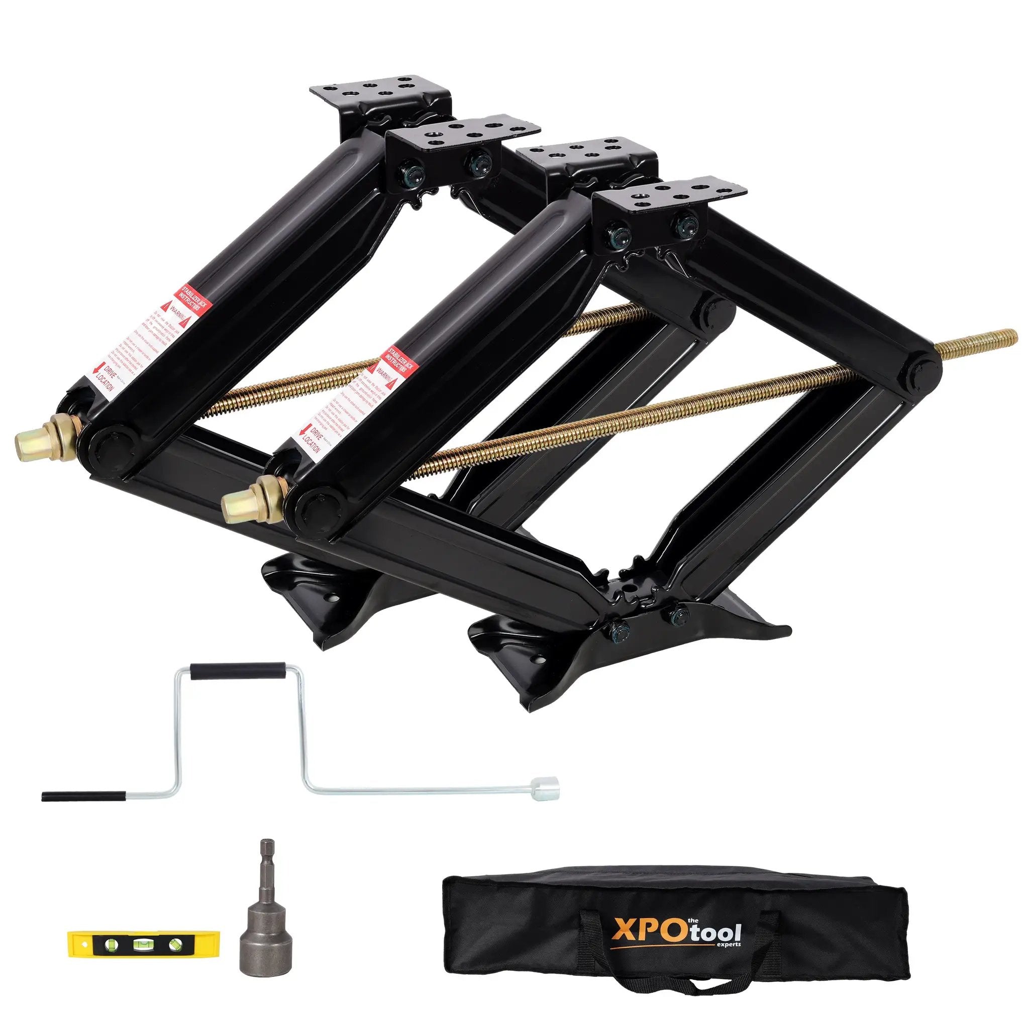 13,000 lbs RV Scissor Jacks, Set of 2 by HouseOfZazla