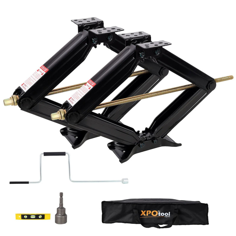 13,000 lbs RV Scissor Jacks, Set of 2 by HouseOfZazla