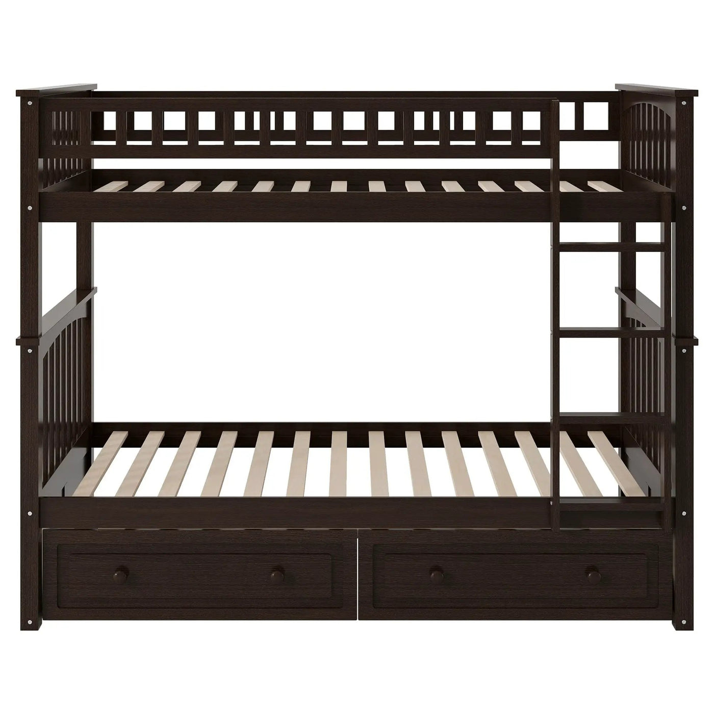 Bunk Bed With Drawers, Convertible Design by HouseOfZazla