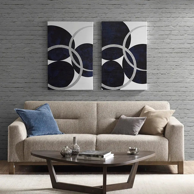 The Orbis Argentum Diptych — From the Celestiale Contempo™ Collection by HouseOfZazla