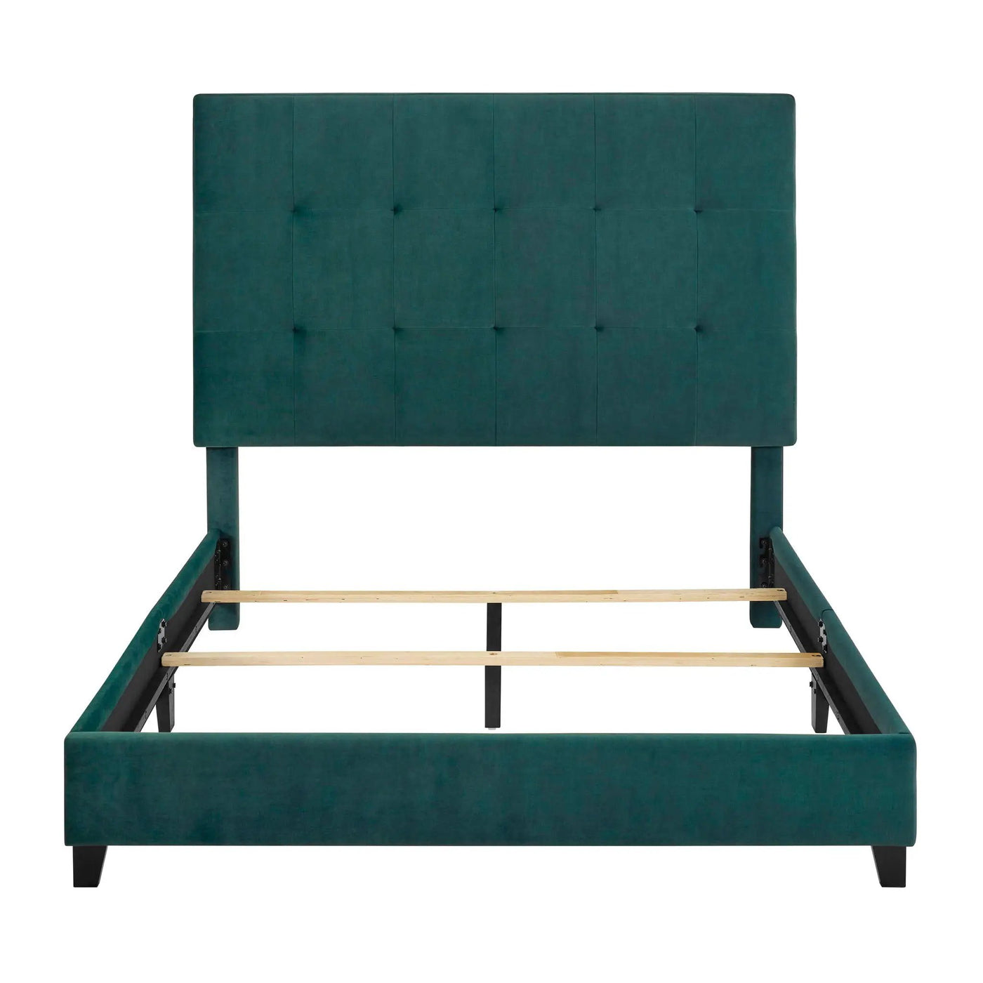 Tufted Upholstered Headboard Platform Bed by Unique Piece Furniture