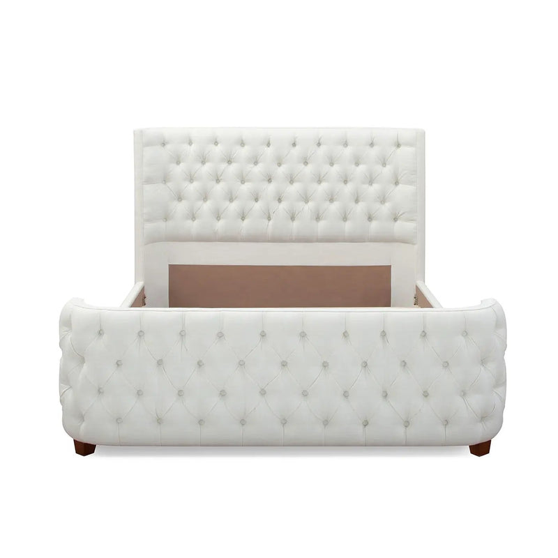 Brooklyn - Tufted Panel Bed Headboard And Footboard Set by Unique Piece Furniture