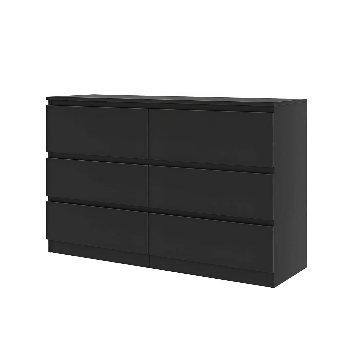 6 Drawer Dresser With Spacious Countertop And Concealed Handles by Unique Piece Furniture
