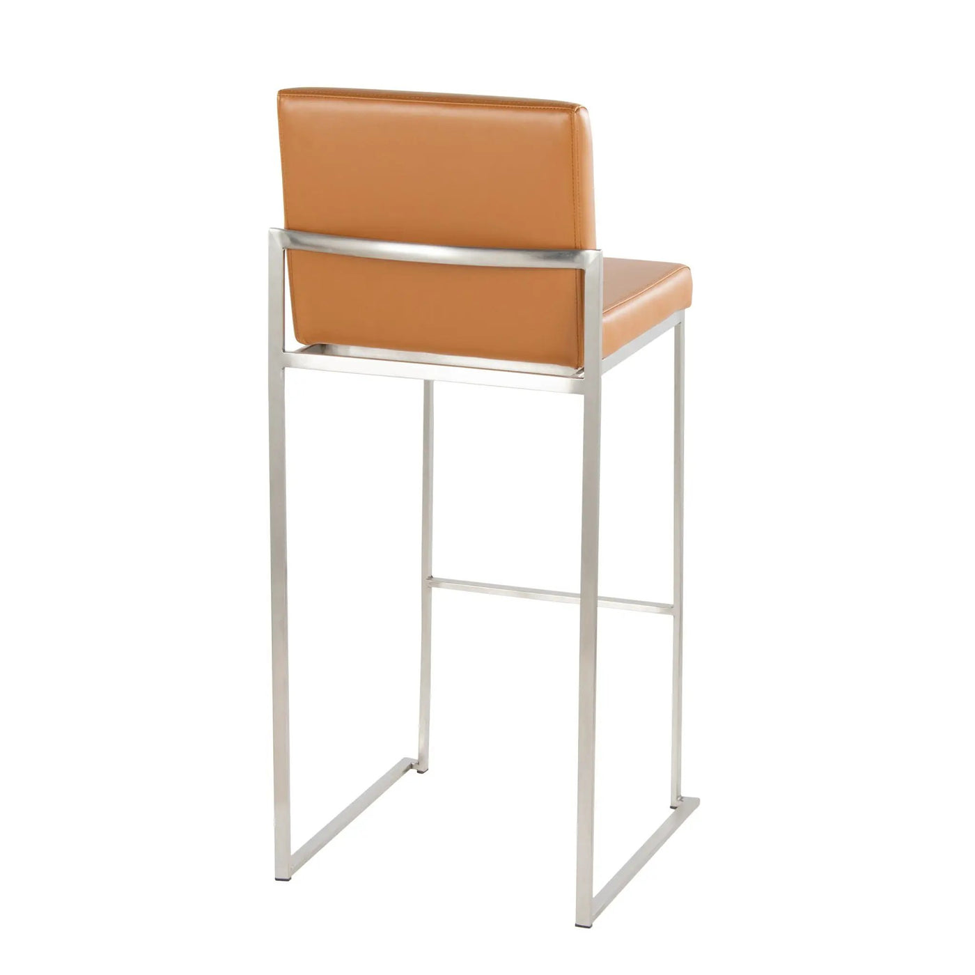 Fuji - Contemporary And Modern Elegance High Back Barstool by HouseOfZazla