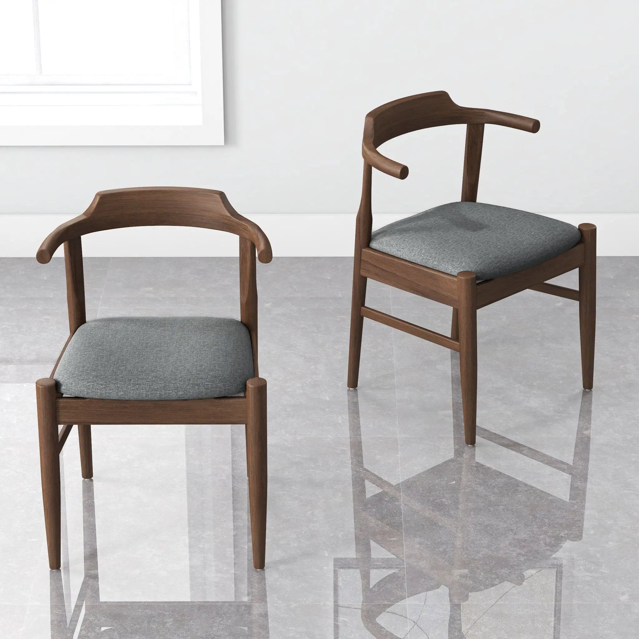 Daisy - Mid-Century Modern Dining Chair (Set of 2) by Unique Piece Furniture