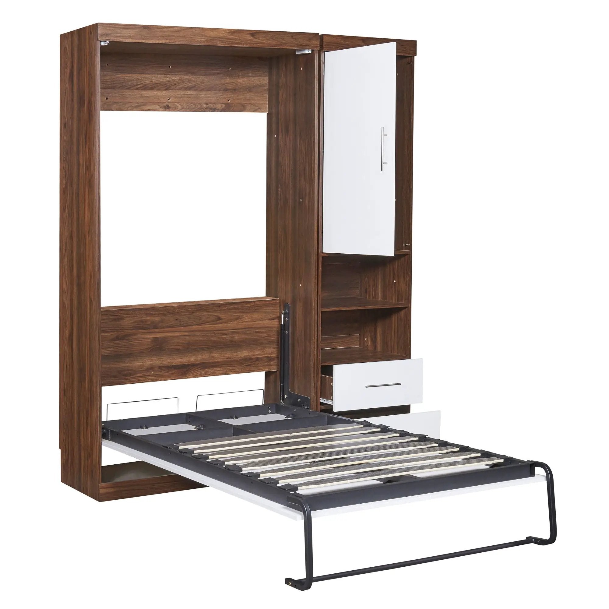 Murphy Wall Bed With Cabinet by HouseOfZazla
