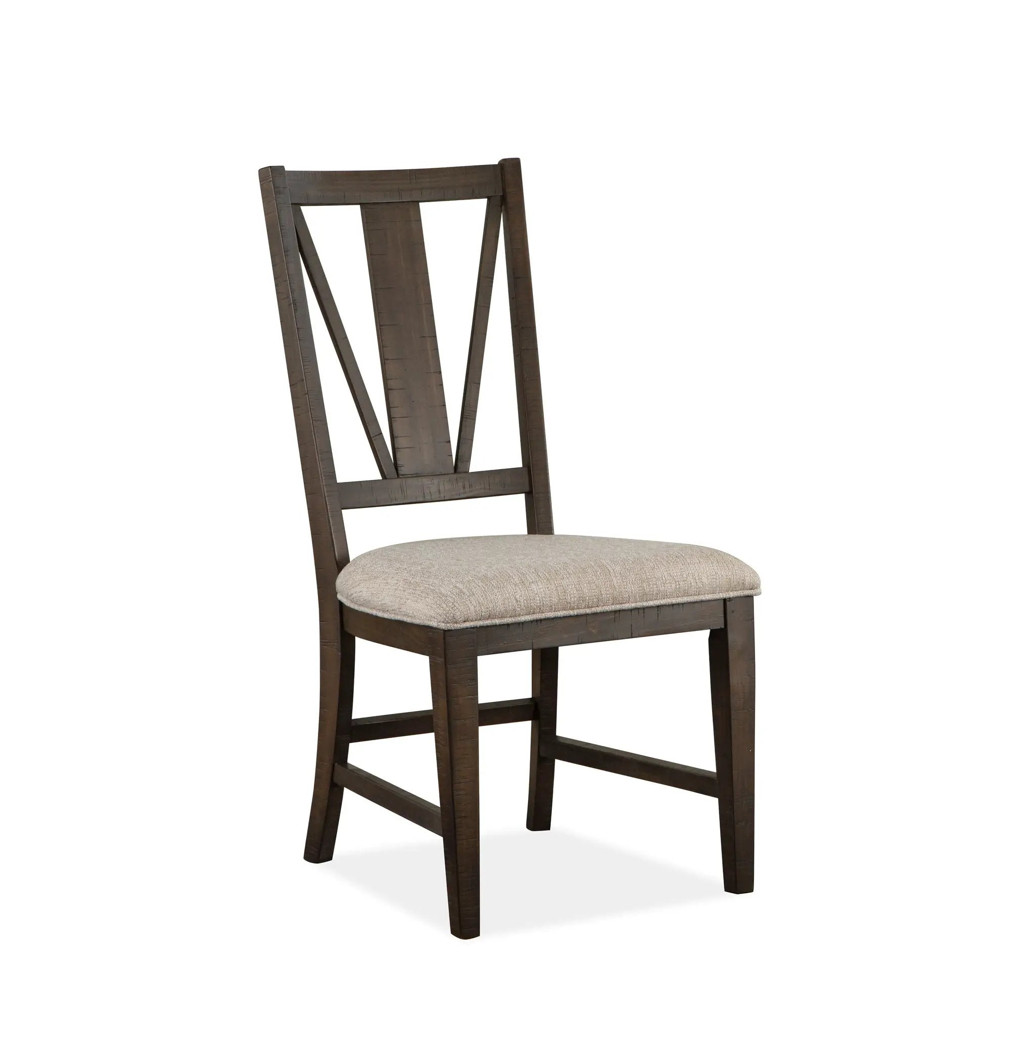 Westley Falls - Dining Side Chair With Upholstered Seat (Set of 2) - Graphite by Unique Piece Furniture