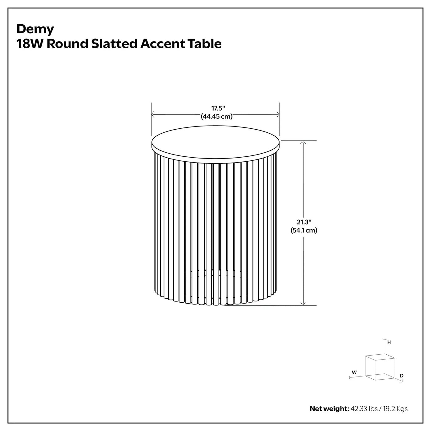 Demy - Handcrafted Metal Accent Table by HouseOfZazla