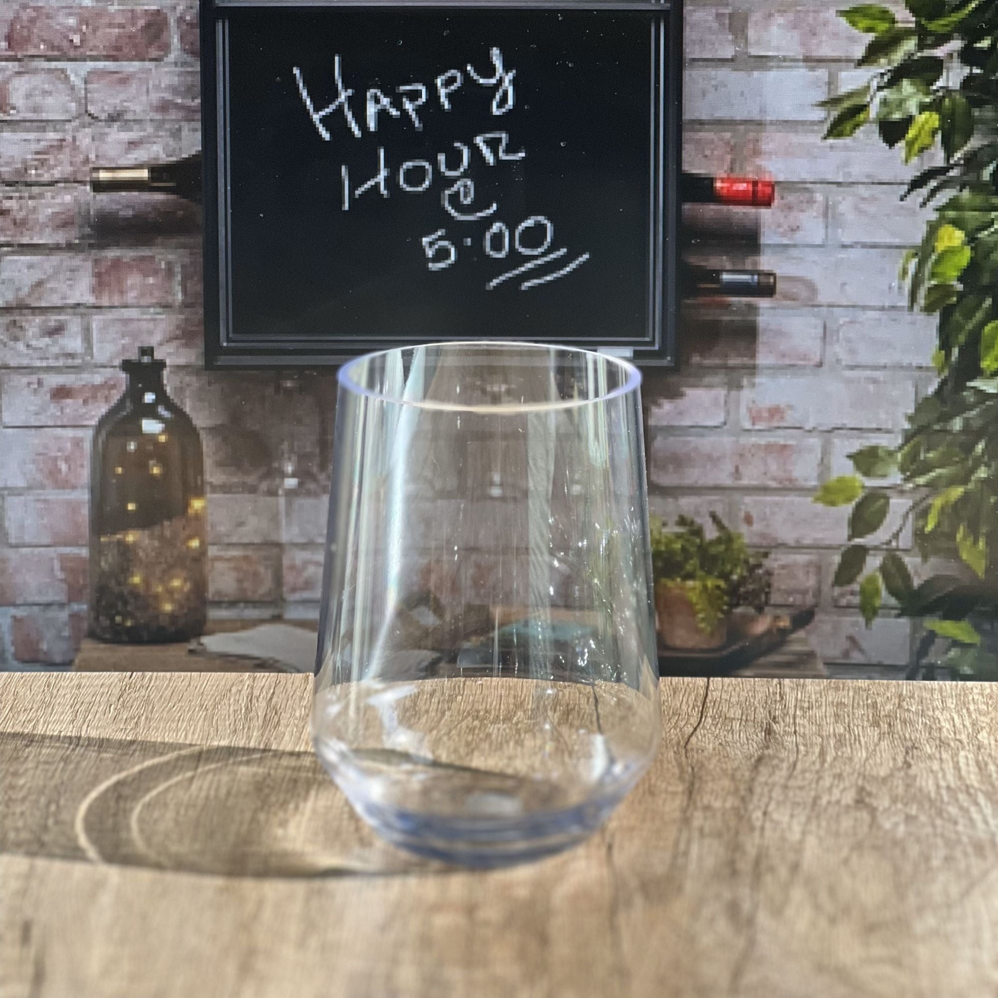Tritan Lexington - Leadingware Unbreakable Wine Glass Plastic, 17Oz (Set of 4) - Clear by HouseOfZazla