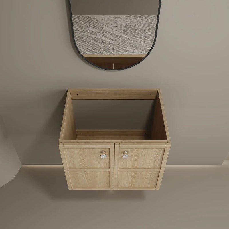 Modern Wall Mounted Bathroom Vanity With Soft Closing Doors by Unique Piece Furniture