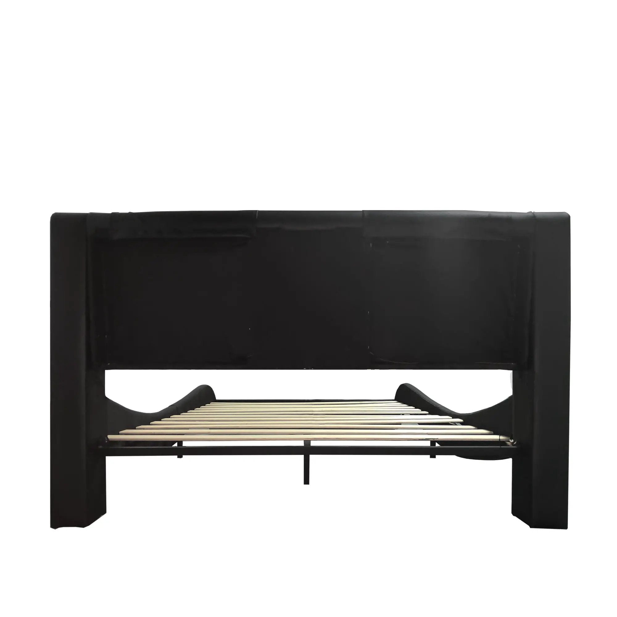 Platform Bed Frame With LED Lighting, tooth Music, Vibration Massage by Unique Piece Furniture