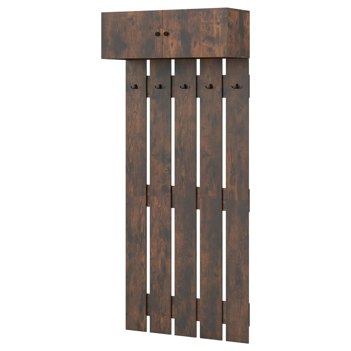 Entryway Wall Coat Rack Wall Mounted Coat Clothes Rack, photo 12 of 16