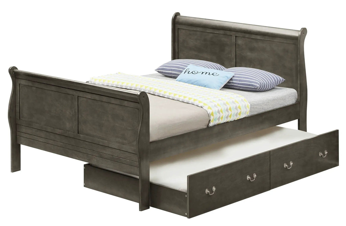 Elegant Trundle Bed With Timeless Charm by HouseOfZazla