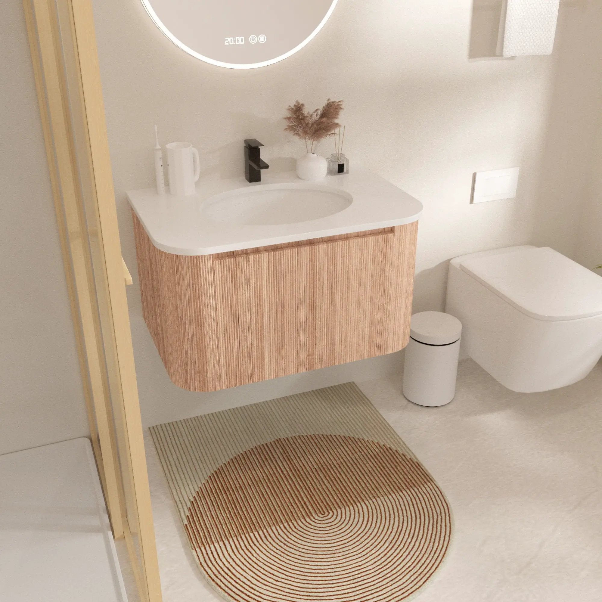 Wall Mounted Bathroom Vanity With Sink by Unique Piece Furniture