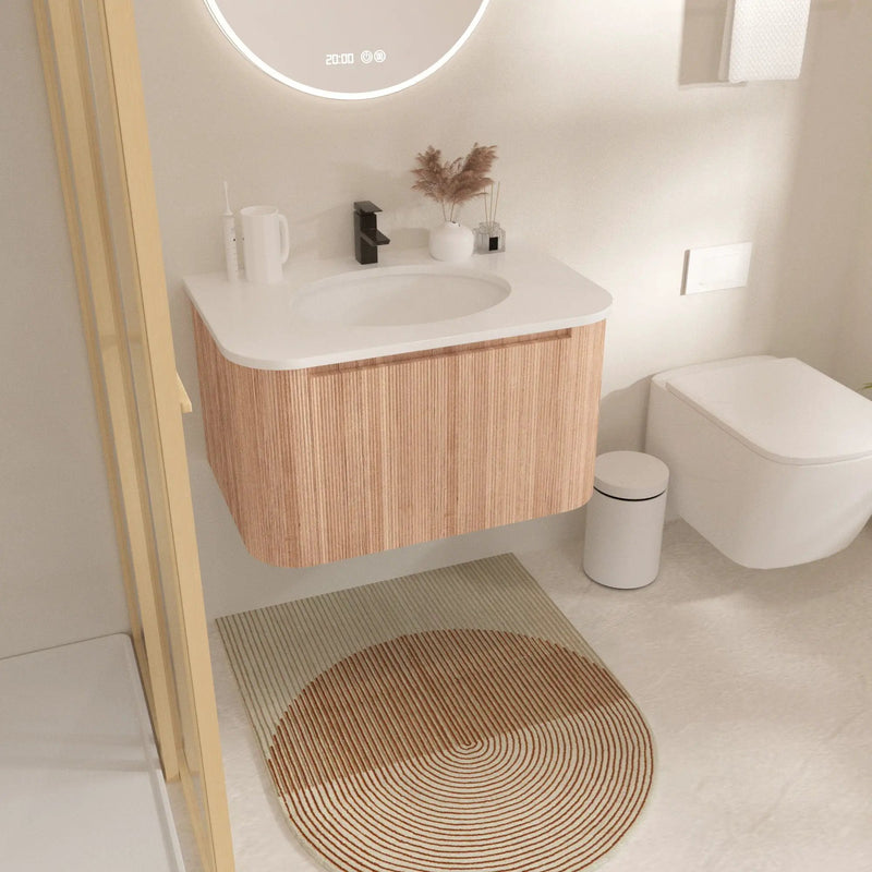 Wall Mounted Bathroom Vanity With Sink