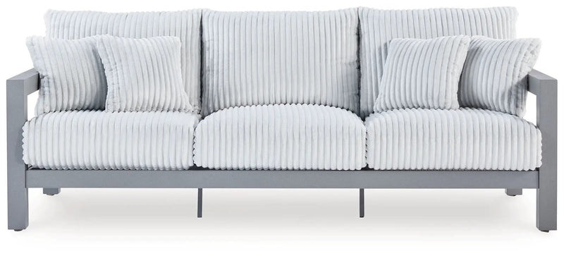 Hurley Park - Sofa With Cushion - Gray by Unique Piece Furniture