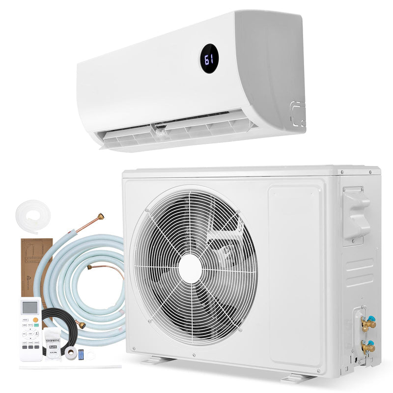 Mini Split Air Conditioner 12,000 BTU Cooling / 12,500 BTU Heating by HouseOfZazla