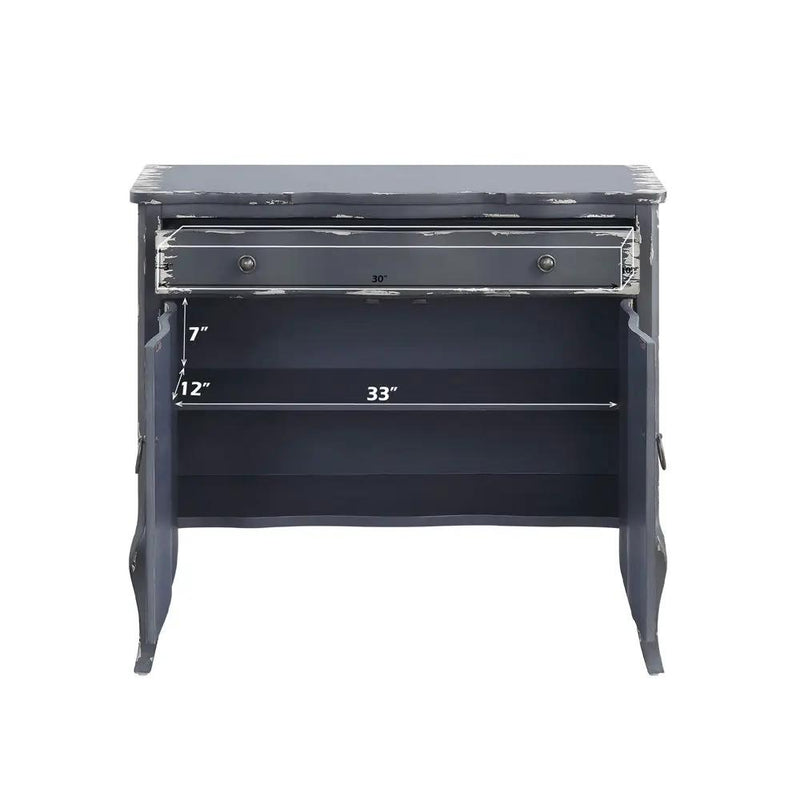 Deianira - Console Cabinet - Antique Gray by Unique Piece Furniture