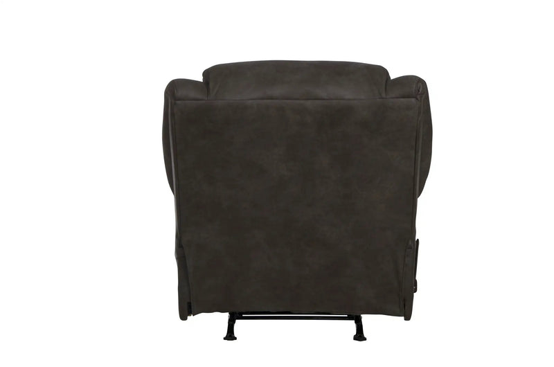 Hayden - Chaise Rocker Recliner With Heat / Massage & Oversize Xtra Comfort Footrest by Unique Piece Furniture