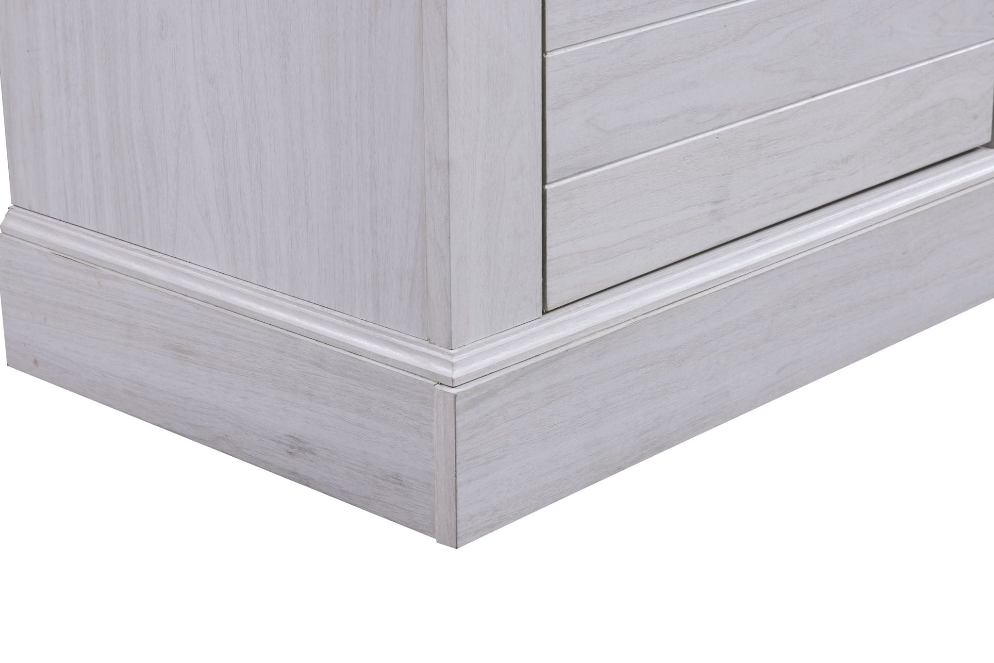 Terra - TV Stand Console With Fireplace - White Walnut by HouseOfZazla