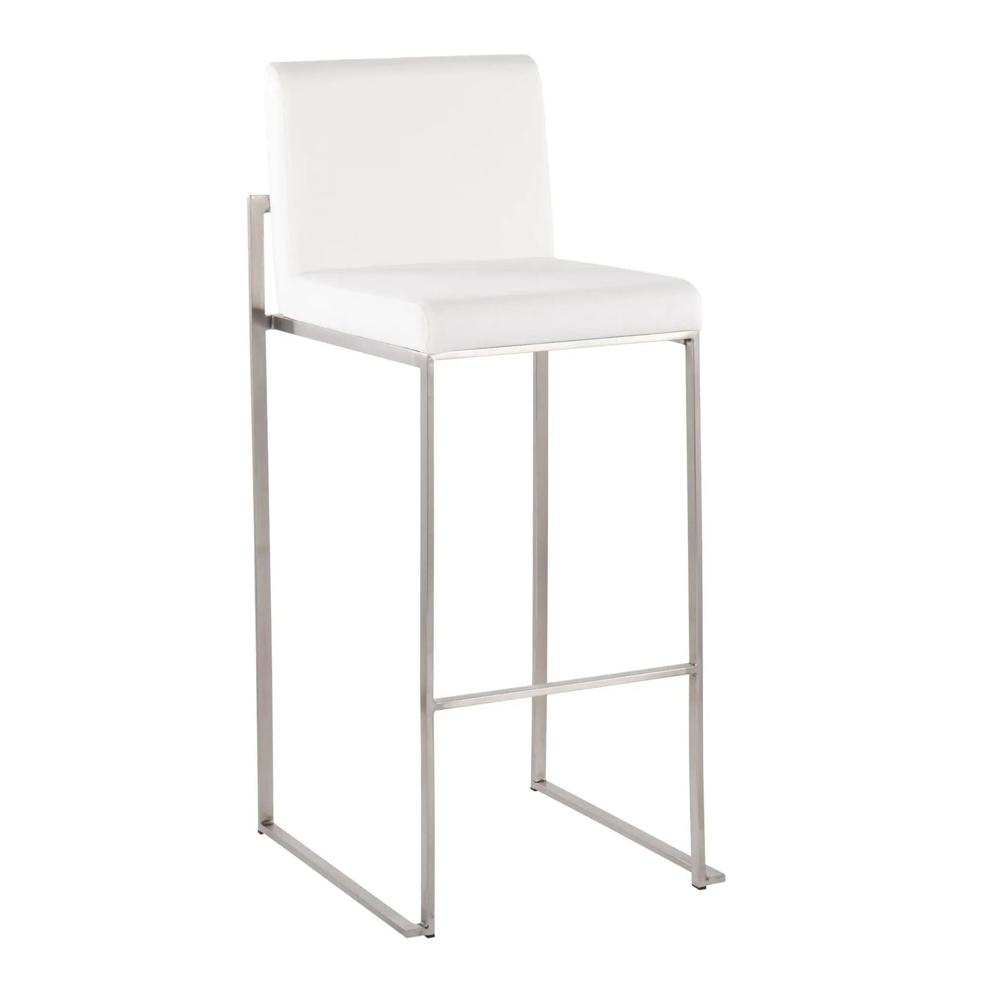 Fuji - Contemporary And Modern Elegance High Back Barstool by HouseOfZazla