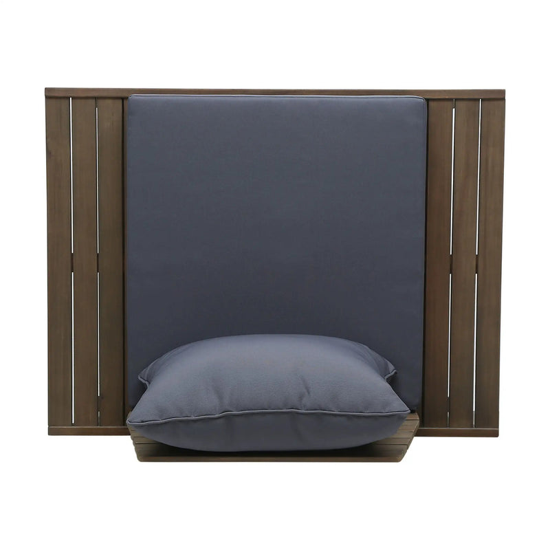 Sedona Outdoor Club Chair With Slatted Design by HouseOfZazla
