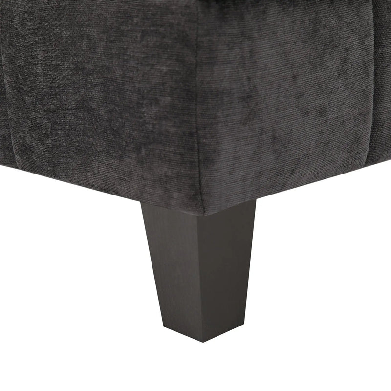 U-Shaped Sectional Sofa 103.5" Fabric Couch With Dual Chaise Lounges, Storage Pockets, Armrest Pillows by HouseOfZazla