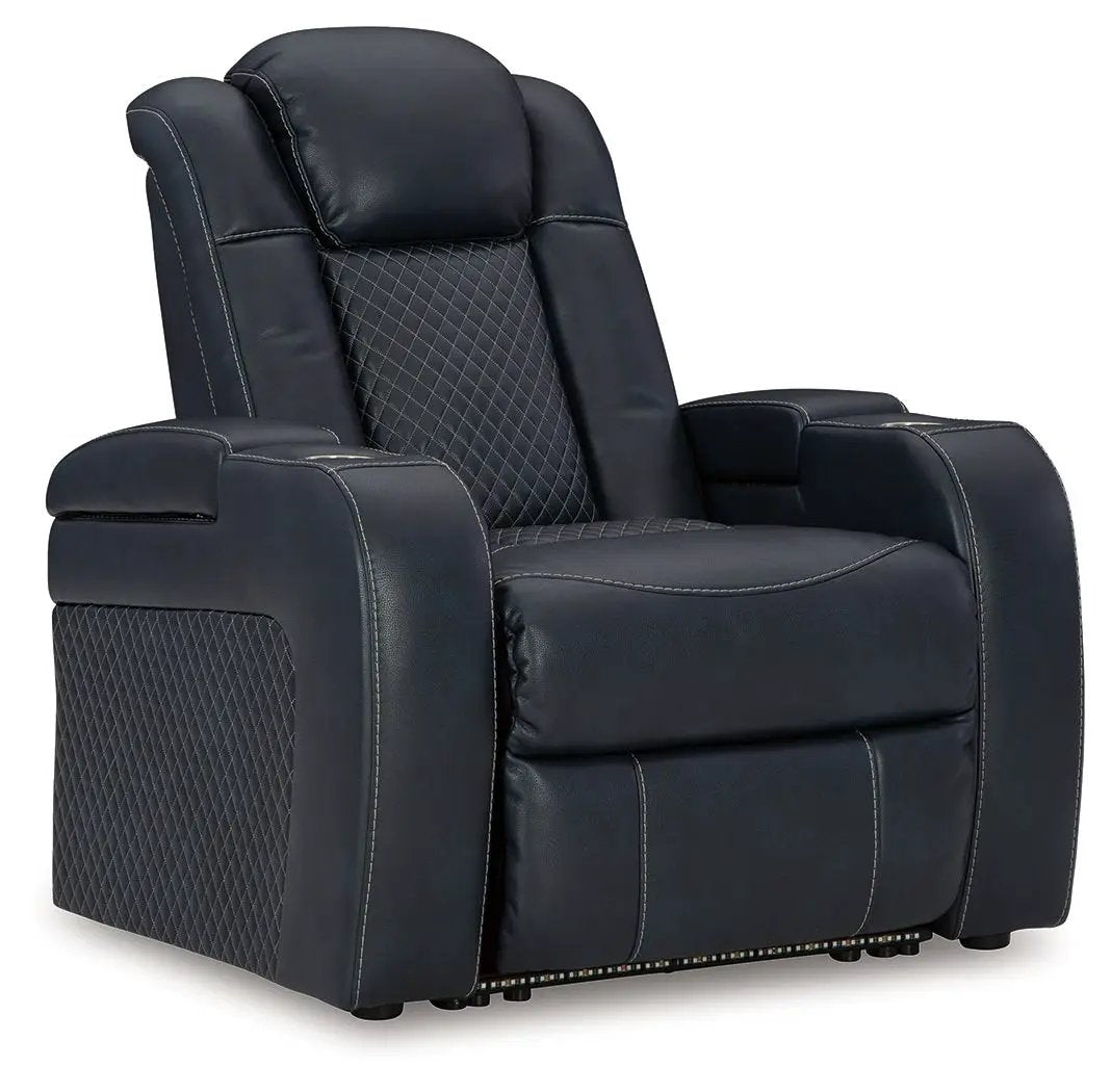 Fyne-dyme - Power Recliner/Adj Headrest by Unique Piece Furniture