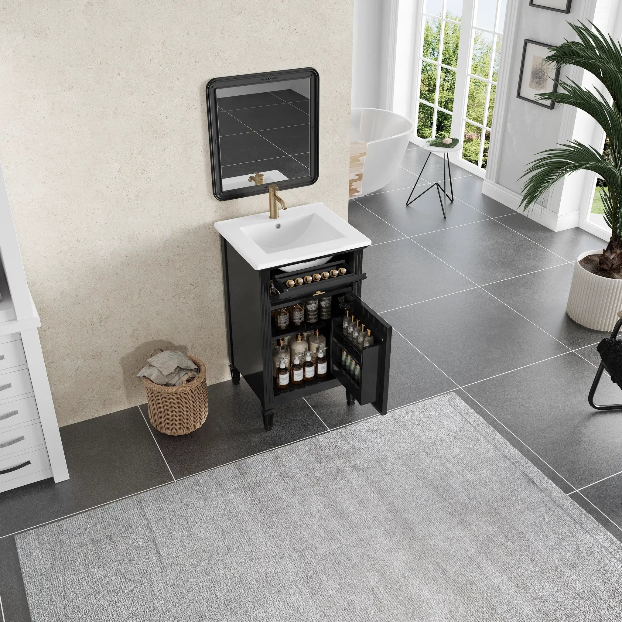 20-Inch Bathroom Vanity with Sink by HouseOfZazla
