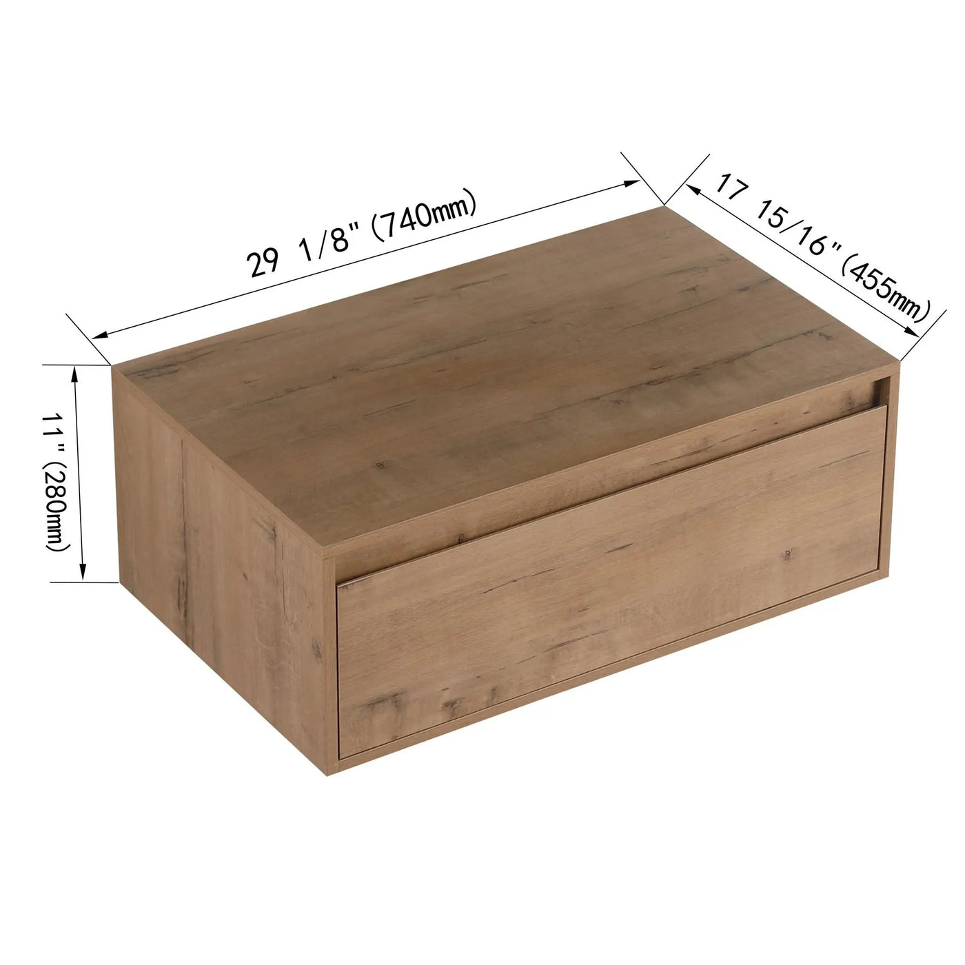 Modern Minimalist Bathroom Cabinet With Soft Close Drawers And Floating Mounting Design by Unique Piece Furniture