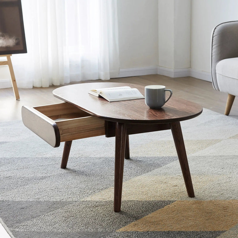 Capsule Centre Low Table With Drawers Coffee Table by HouseOfZazla